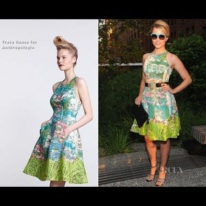 Tracy Reese Impressionist Dress (Size 6)